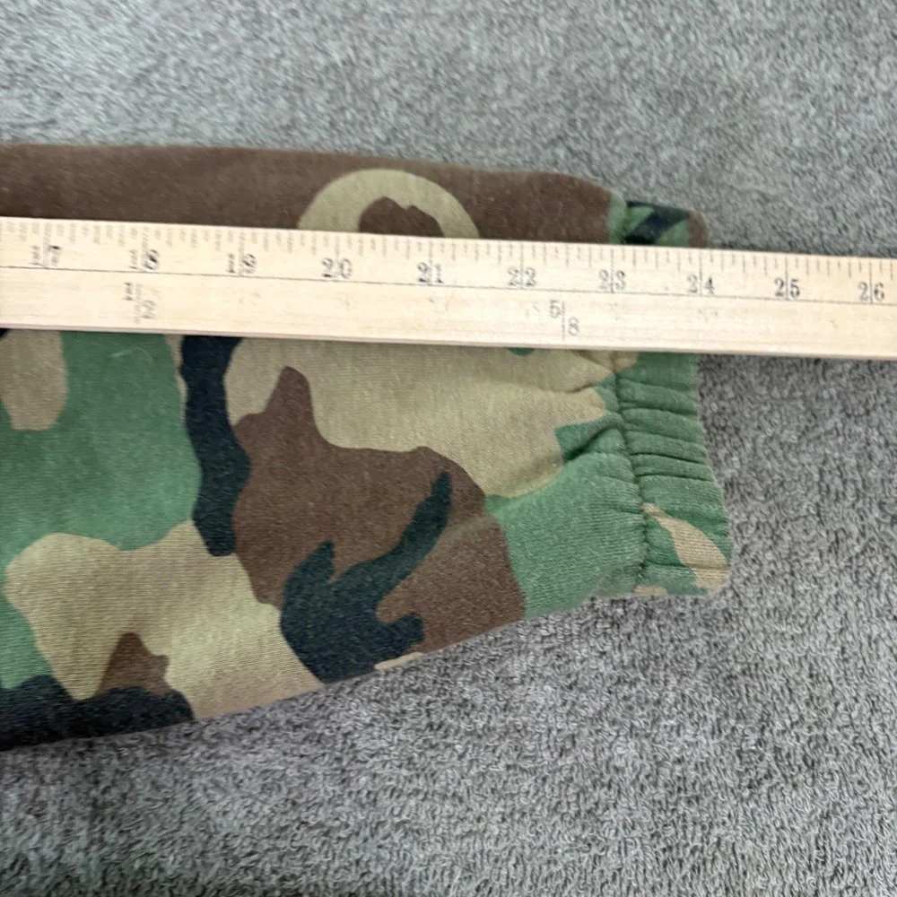 Jordan Essentials Camo Fleece Hoodie Jogger Set Boys M Kids Green Brown Jumpman